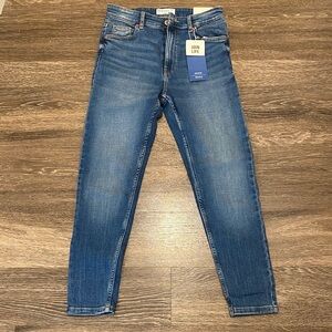 Bershka Blue Skinny Jeans